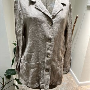 LOGG 100% linen blazer